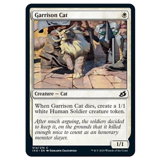 Magic The Gathering - Ikoria Lair of Behemoths - Garrison Cat - 14/274