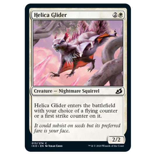 Magic The Gathering - Ikoria Lair of Behemoths - Helica Glider - 15/274