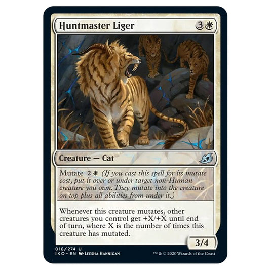 Magic The Gathering - Ikoria Lair of Behemoths - Huntmaster Liger - 16/274