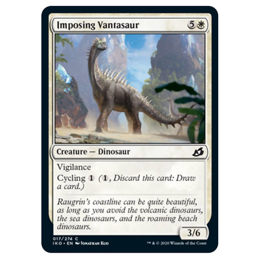 Magic The Gathering - Ikoria Lair of Behemoths - Imposing Vantasaur - 17/274