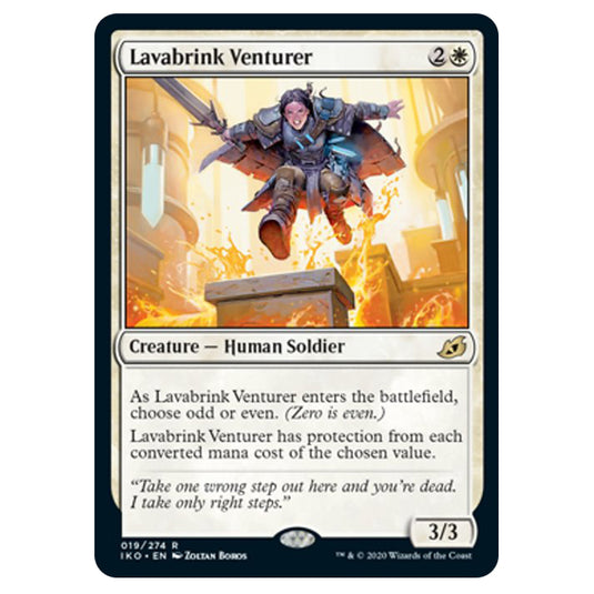 Magic The Gathering - Ikoria Lair of Behemoths - Lavabrink Venturer - 19/274