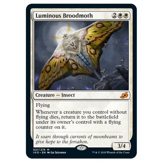 Magic The Gathering - Ikoria Lair of Behemoths - Luminous Broodmoth - 21/274