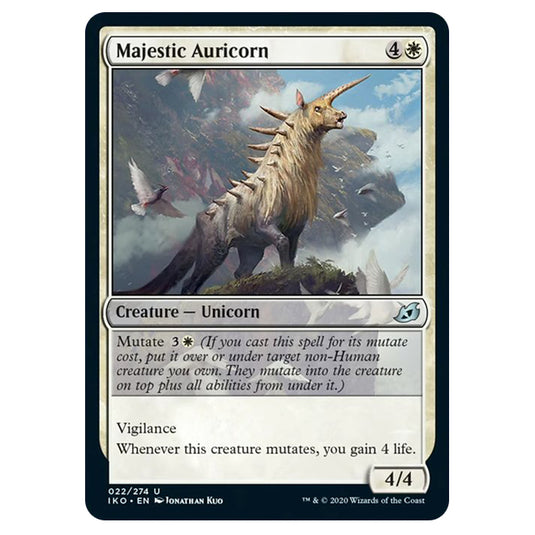 Magic The Gathering - Ikoria Lair of Behemoths - Majestic Auricorn - 22/274