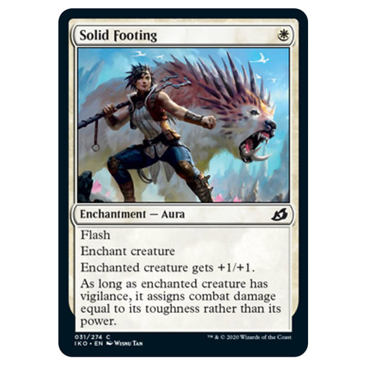 Magic The Gathering - Ikoria Lair of Behemoths - Solid Footing - 31/274