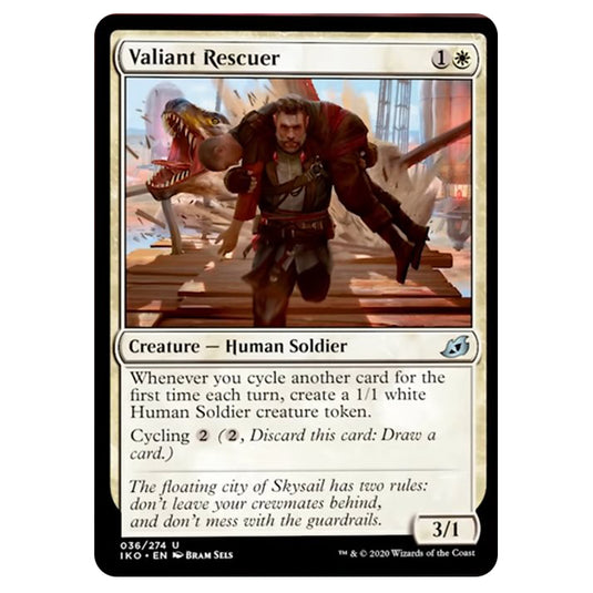 Magic The Gathering - Ikoria Lair of Behemoths - Valiant Rescuer - 36/274