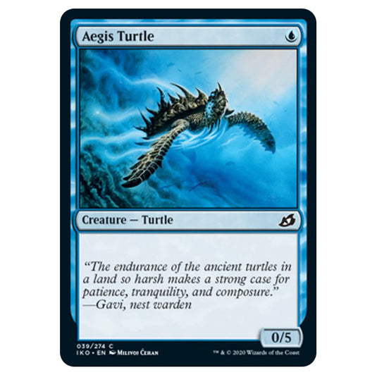 Magic The Gathering - Ikoria Lair of Behemoths - Aegis Turtle - 39/274