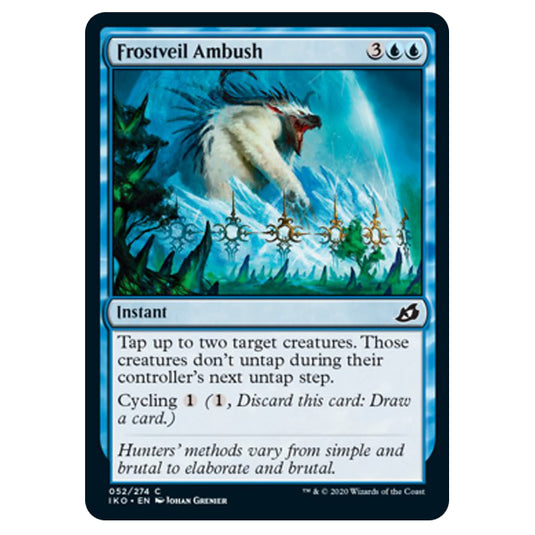 Magic The Gathering - Ikoria Lair of Behemoths - Frostveil Ambush - 52/274