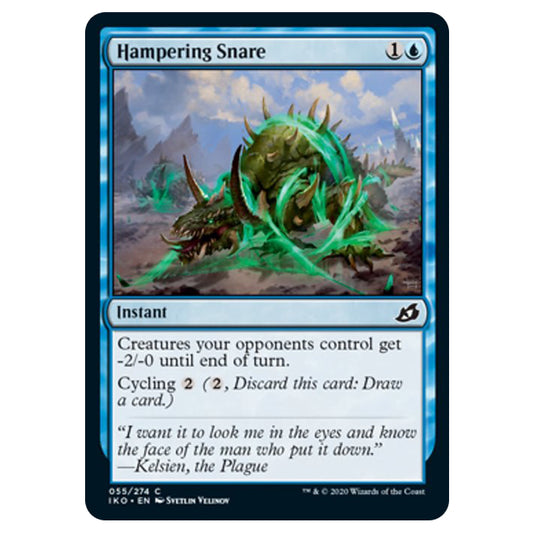 Magic The Gathering - Ikoria Lair of Behemoths - Hampering Snare - 55/274