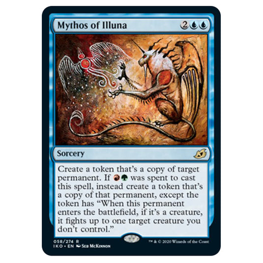 Magic The Gathering - Ikoria Lair of Behemoths - Mythos of Illuna - 58/274