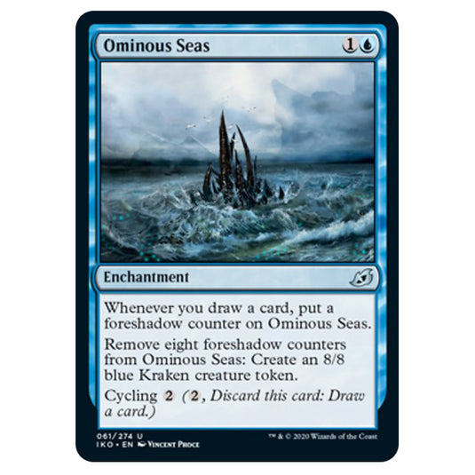 Magic The Gathering - Ikoria Lair of Behemoths - Ominous Seas - 61/274