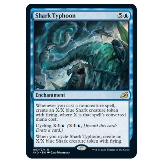 Magic The Gathering - Ikoria Lair of Behemoths - Shark Typhoon - 67/274