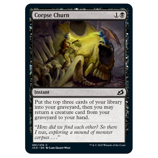 Magic The Gathering - Ikoria Lair of Behemoths - Corpse Churn - 81/274