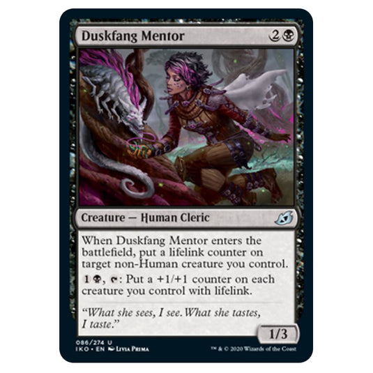 Magic The Gathering - Ikoria Lair of Behemoths - Duskfang Mentor - 86/274