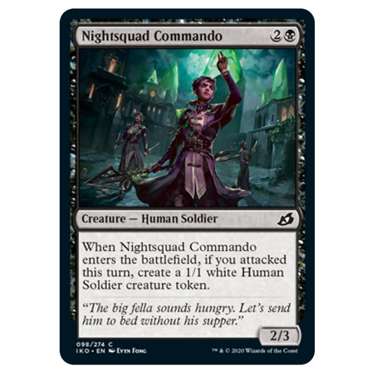 Magic The Gathering - Ikoria Lair of Behemoths - Nightsquad Commando - 98/274