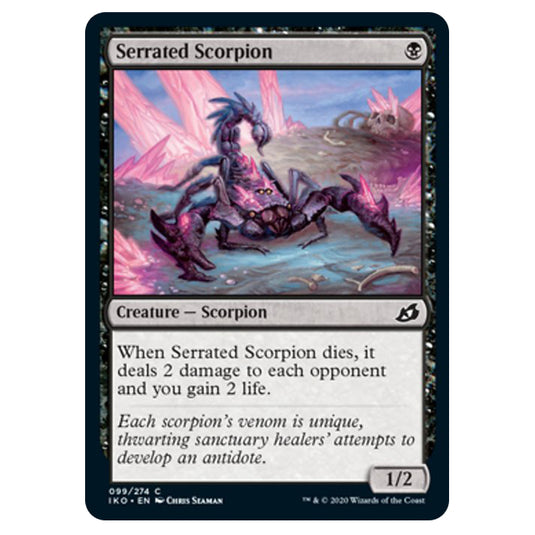 Magic The Gathering - Ikoria Lair of Behemoths - Serrated Scorpion - 99/274