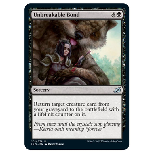 Magic The Gathering - Ikoria Lair of Behemoths - Unbreakable Bond - 101/274