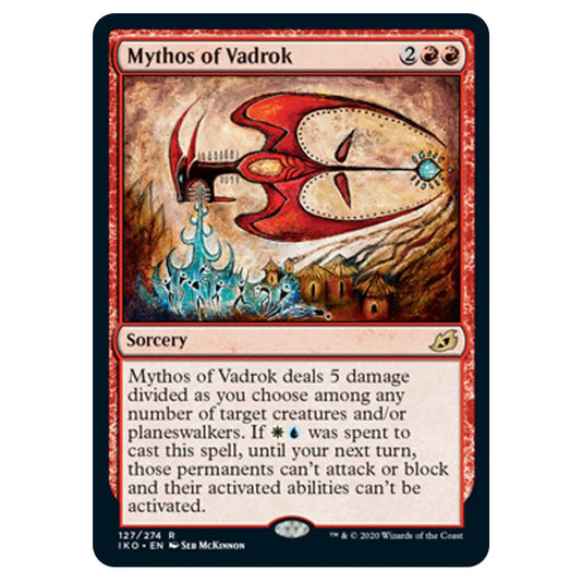 Magic The Gathering - Ikoria Lair of Behemoths - Mythos of Vadrok - 127/274