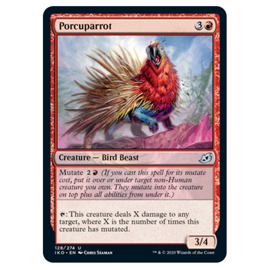 Magic The Gathering - Ikoria Lair of Behemoths - Porcuparrot - 128/274