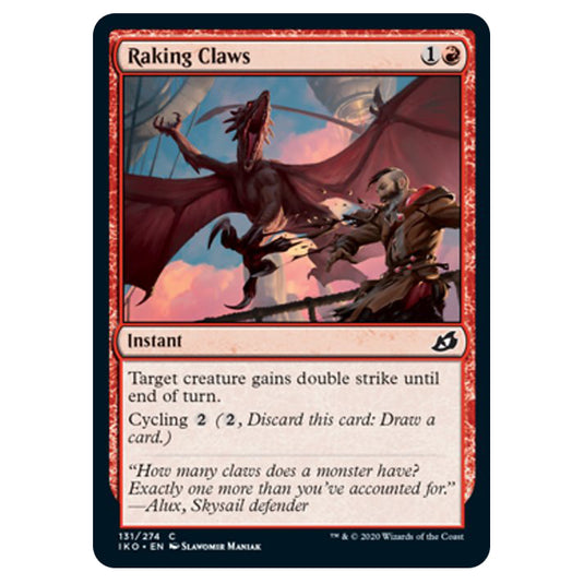 Magic The Gathering - Ikoria Lair of Behemoths - Raking Claws - 131/274