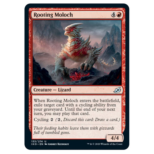 Magic The Gathering - Ikoria Lair of Behemoths - Rooting Moloch - 133/274