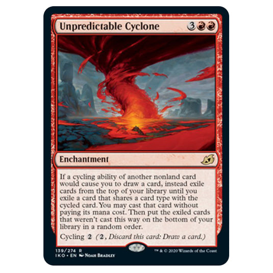 Magic The Gathering - Ikoria Lair of Behemoths - Unpredictable Cyclone - 139/274