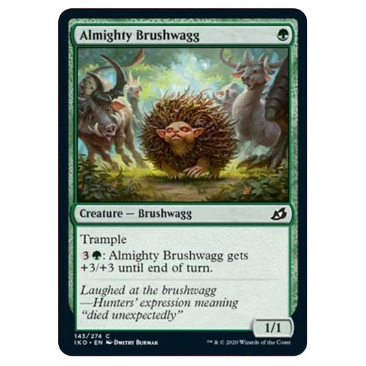 Magic The Gathering - Ikoria Lair of Behemoths - Almighty Brushwagg - 143/274