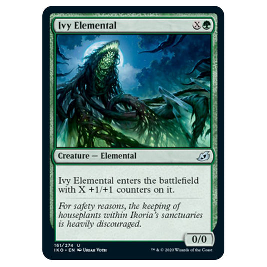 Magic The Gathering - Ikoria Lair of Behemoths - Ivy Elemental - 161/274