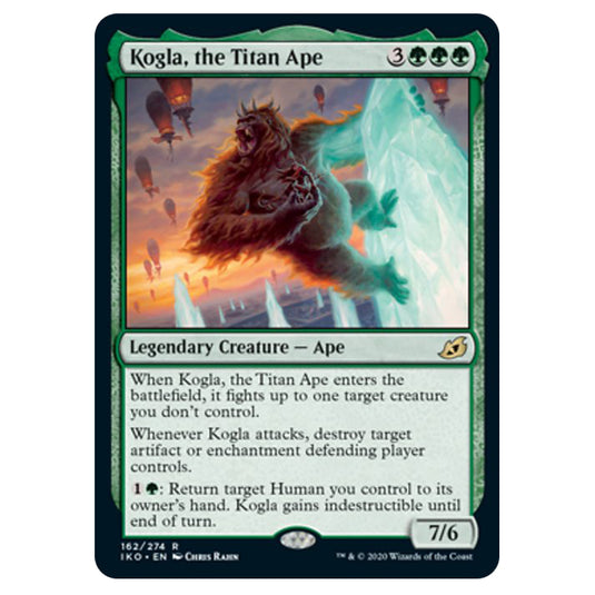 Magic The Gathering - Ikoria Lair of Behemoths - Kogla, the Titan Ape - 162/274