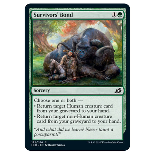 Magic The Gathering - Ikoria Lair of Behemoths - Survivors' Bond - 172/274