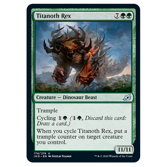 Magic The Gathering - Ikoria Lair of Behemoths - Titanoth Rex - 174/274