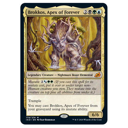 Magic The Gathering - Ikoria Lair of Behemoths - Brokkos, Apex of Forever - 179/274