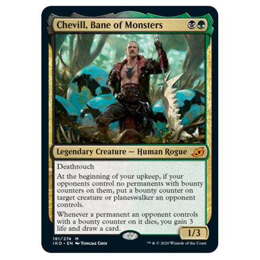 Magic The Gathering - Ikoria Lair of Behemoths - Chevill, Bane of Monsters - 181/274