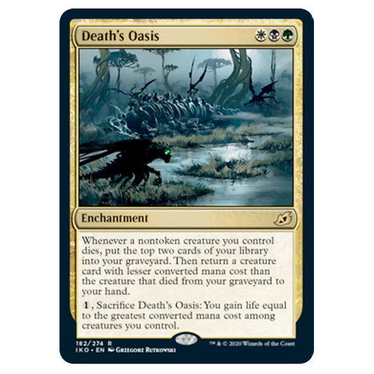 Magic The Gathering - Ikoria Lair of Behemoths - Death's Oasis - 182/274