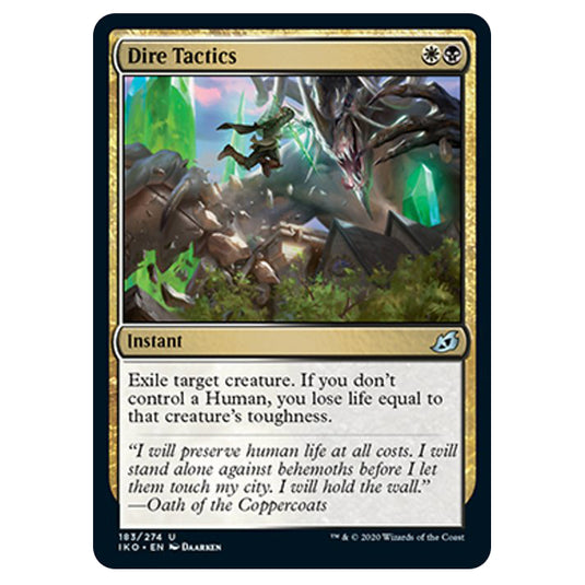 Magic The Gathering - Ikoria Lair of Behemoths - Dire Tactics - 183/274