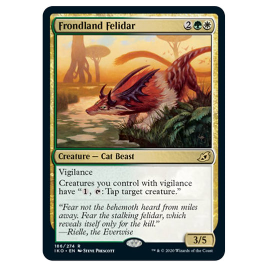 Magic The Gathering - Ikoria Lair of Behemoths - Frondland Felidar - 186/274