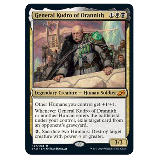 Magic The Gathering - Ikoria Lair of Behemoths - General Kudro of Drannith - 187/274