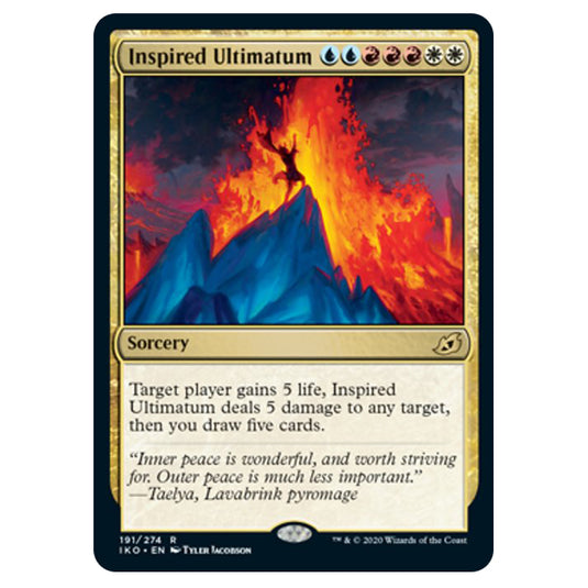 Magic The Gathering - Ikoria Lair of Behemoths - Inspired Ultimatum - 191/274