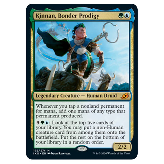 Magic The Gathering - Ikoria Lair of Behemoths - Kinnan, Bonder Prodigy - 192/274