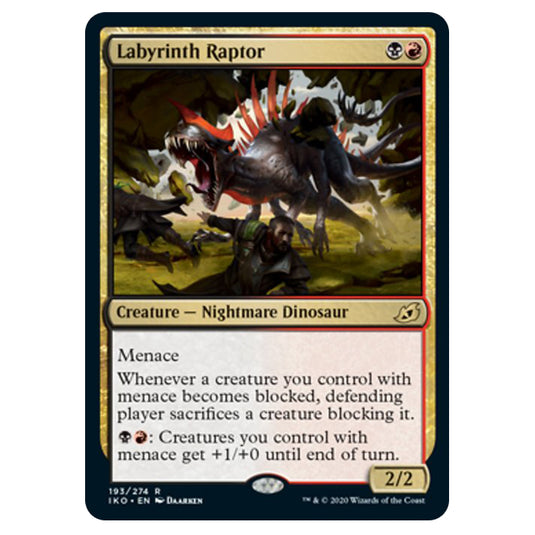 Magic The Gathering - Ikoria Lair of Behemoths - Labyrinth Raptor - 193/274