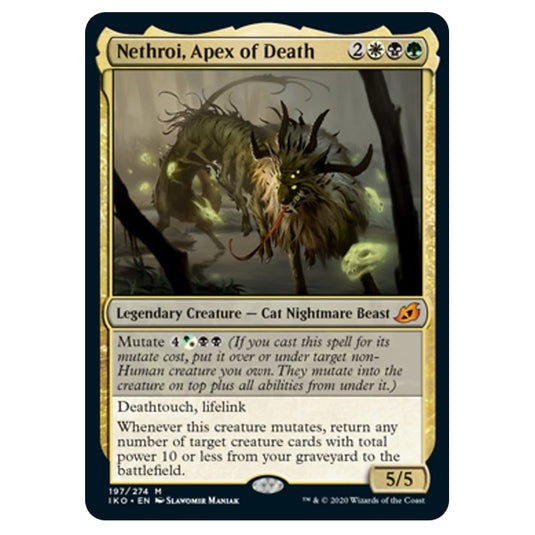 Magic The Gathering - Ikoria Lair of Behemoths - Nethroi, Apex of Death - 197/274