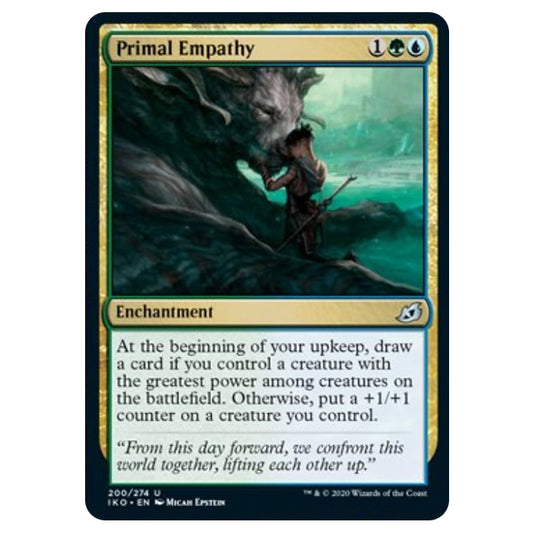 Magic The Gathering - Ikoria Lair of Behemoths - Primal Empathy - 200/274