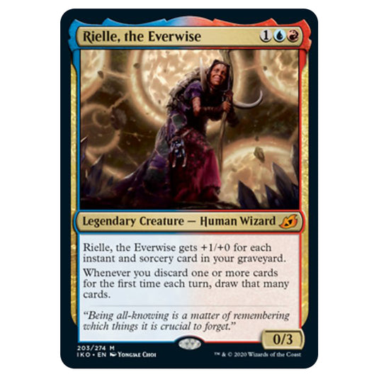 Magic The Gathering - Ikoria Lair of Behemoths - Rielle, the Everwise - 203/274