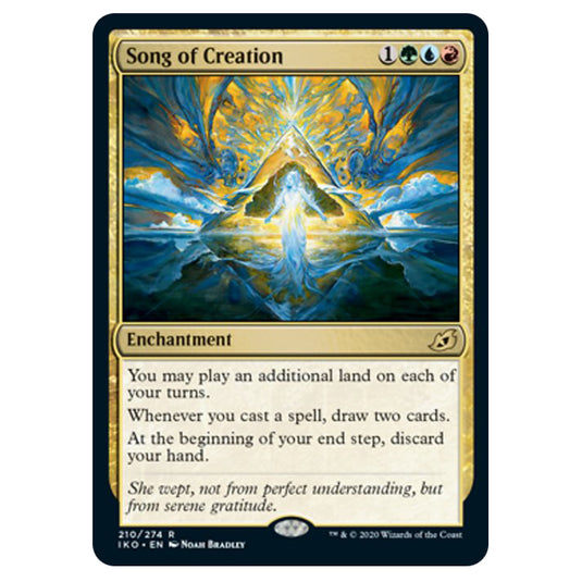 Magic The Gathering - Ikoria Lair of Behemoths - Song of Creation - 210/274