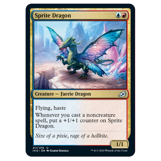 Magic The Gathering - Ikoria Lair of Behemoths - Sprite Dragon - 211/274