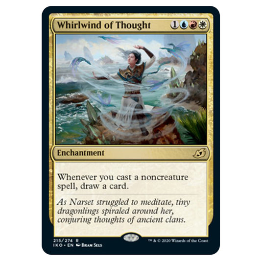 Magic The Gathering - Ikoria Lair of Behemoths - Whirlwind of Thought - 215/274