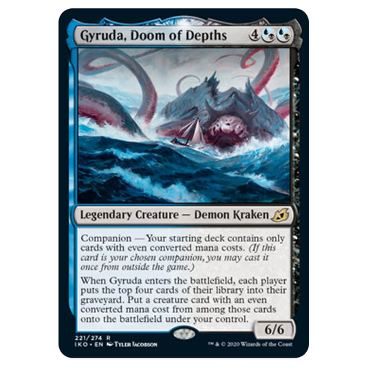 Magic The Gathering - Ikoria Lair of Behemoths - Gyruda, Doom of Depths - 221/274