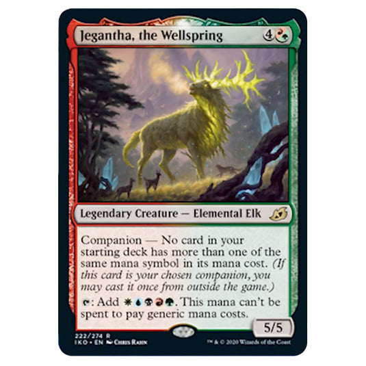 Magic The Gathering - Ikoria Lair of Behemoths - Jegantha, the Wellspring - 222/274