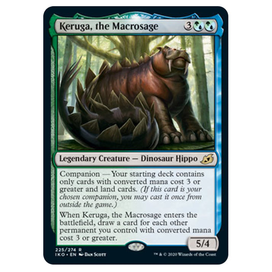 Magic The Gathering - Ikoria Lair of Behemoths - Keruga, the Macrosage - 225/274