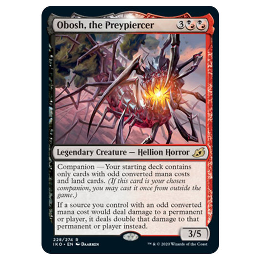 Magic The Gathering - Ikoria Lair of Behemoths - Obosh, the Preypiercer - 228/274