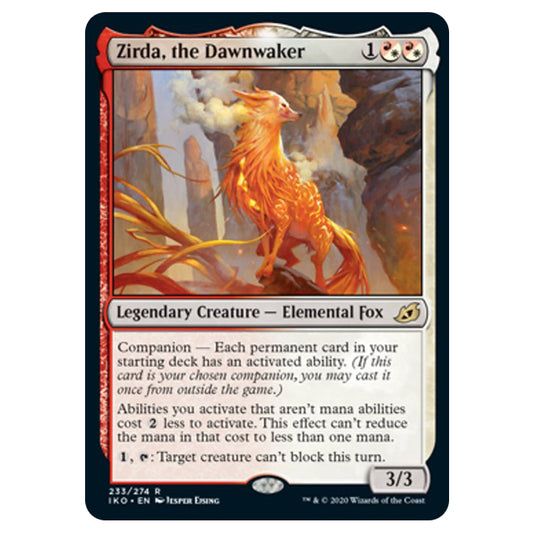 Magic The Gathering - Ikoria Lair of Behemoths - Zirda, the Dawnwaker - 233/274